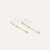 Earrings Stroili Oro Woman in Yellow Gold Cubic Zirconia 1437098 - 1437098
